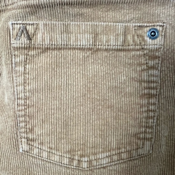 Rvca Corduroy Pants Cords Dagger Boyfriend Fit Mustard Trouser Skate Fall Crop - Picture 6 of 13